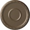 Ekena Millwork Medea Ceiling Medallion (Fits Canopies up to 5 1/2"), Hand-Painted Warm Silver, 16 1/2"OD x 1 1/2"P CM16MDWSS - alternate 1